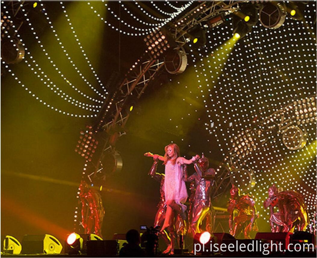 LED 3D Pixel Balls String